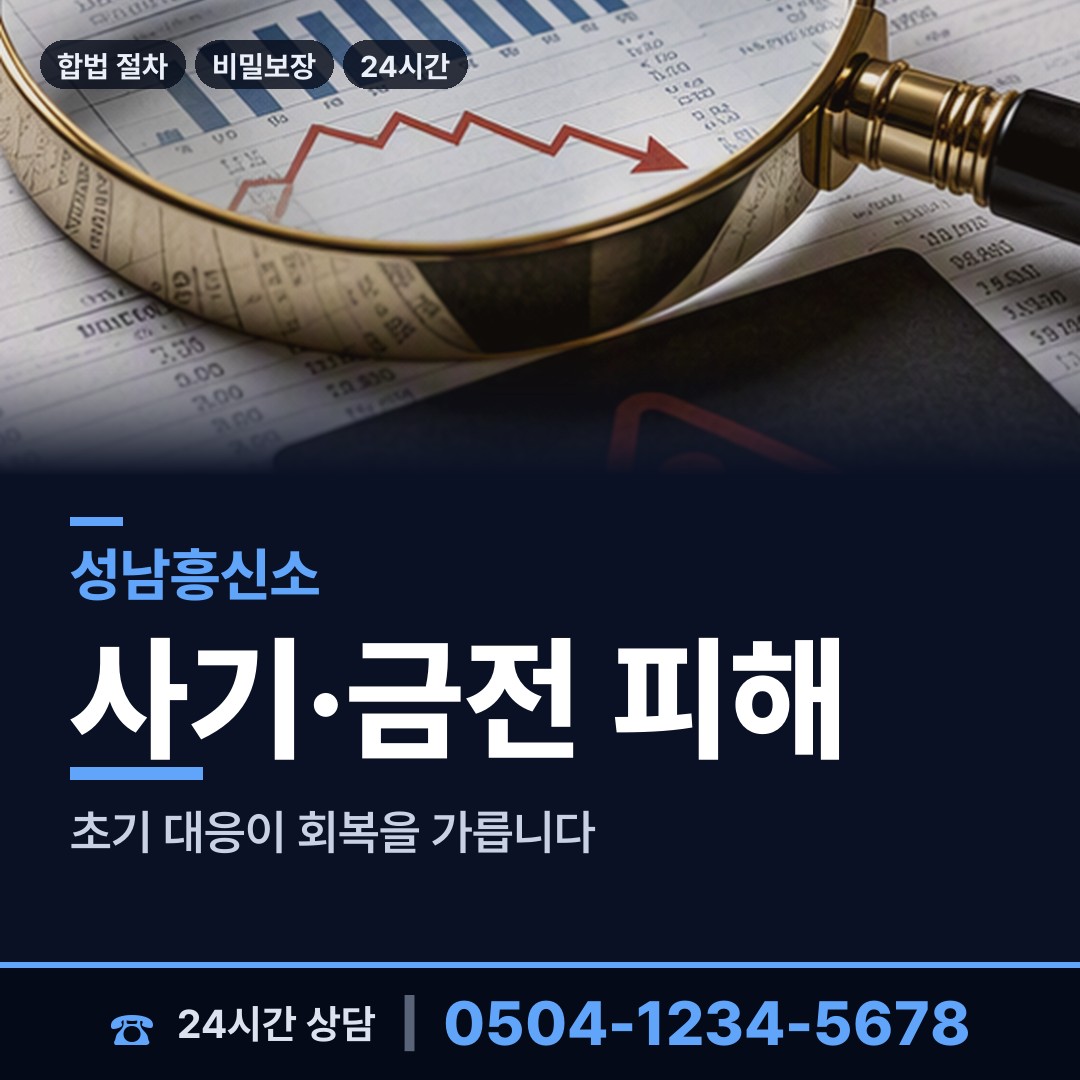성남 구미동 탐정사무소 상담 안내